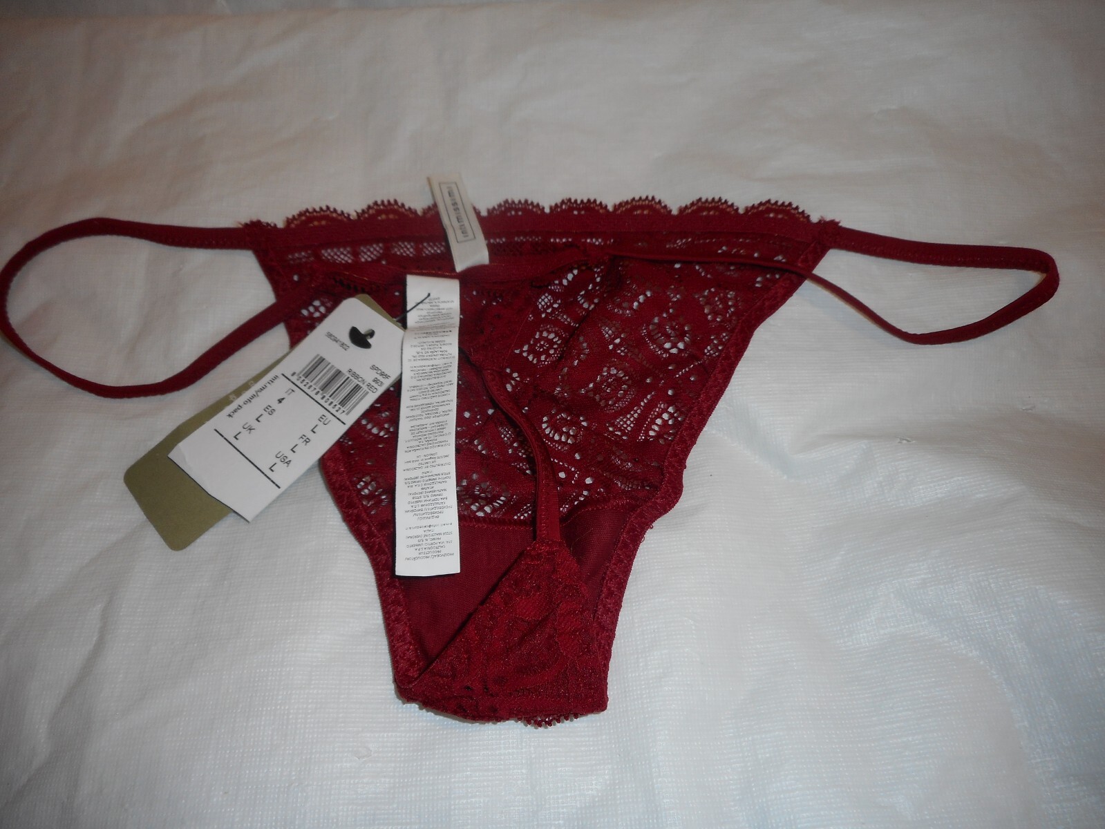 Intimissimi Italian Women Thongs Panty Purple &RED M & L sold separate
