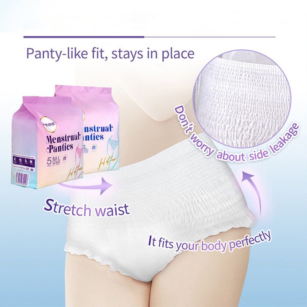 5pcs Disposable Menstrual Panties Underwear Postpartum Essentials All Day Night