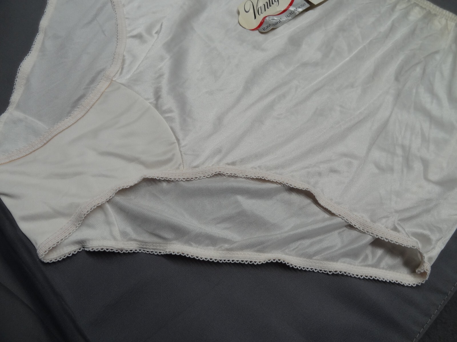 NWT Vanity Fair 7 Ravissant Luxuriously Silky 100% Antron Nylon VTG Made in USA