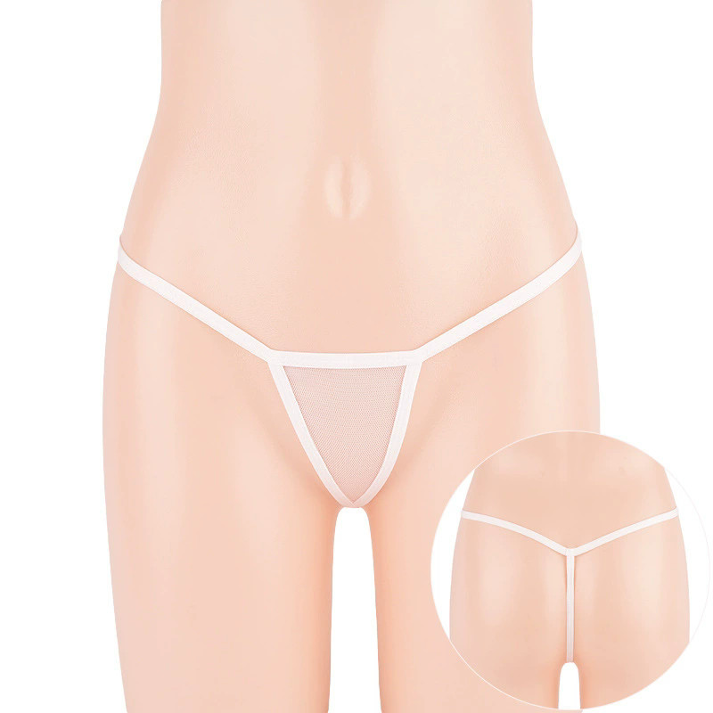 1Pcs Lot Sexy Womens Cheeky Panties See Through Sheer Thongs G string Underwear