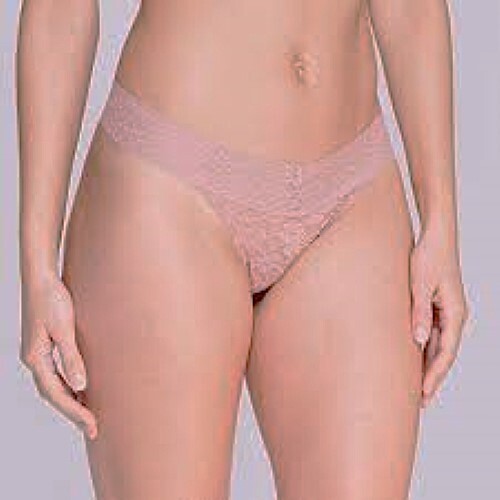 AUDEN Women’s Stretch Lace Thong Panties size MEDIUM 8-10 Pretty Mauve Purple