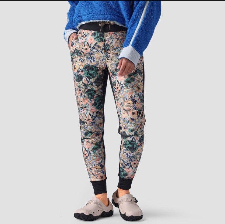 Backcountry Stansbury ALLIED Feather Down Tight Multi Floral Print Size S $149