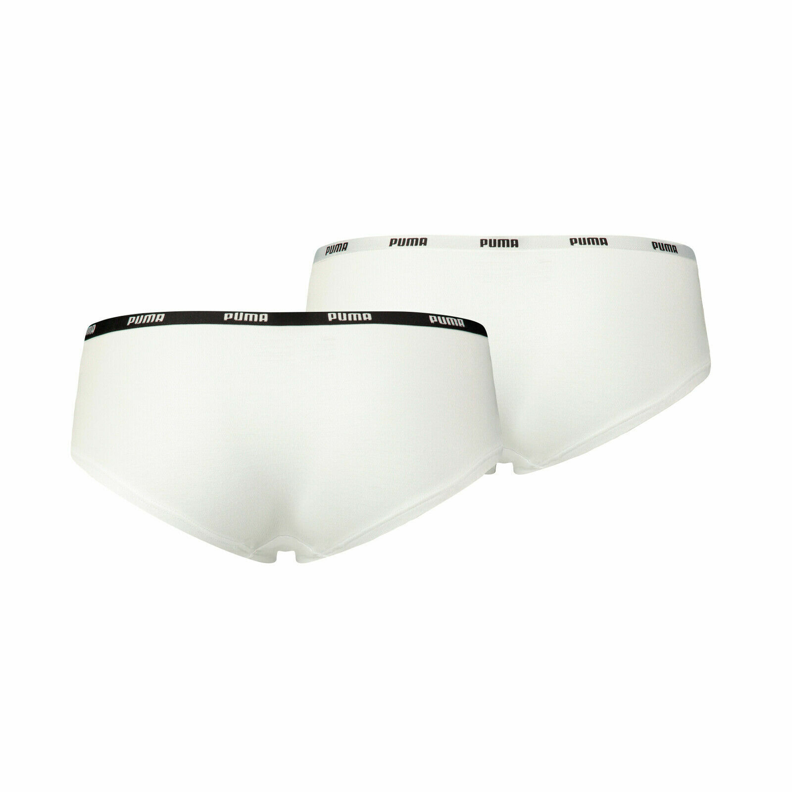 Puma Women’s Hipster Iconic Soft Cotton Modal Stretch Savings Pack X2.
