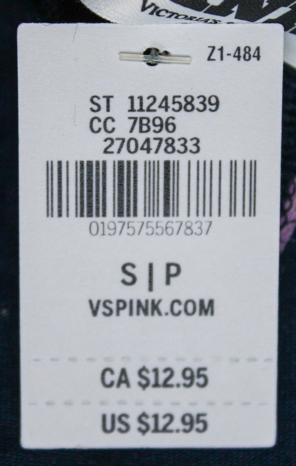 Victoria’s Secret Women’s Cotton Shine High-Leg Thong DH3 Multicolor Small NWT