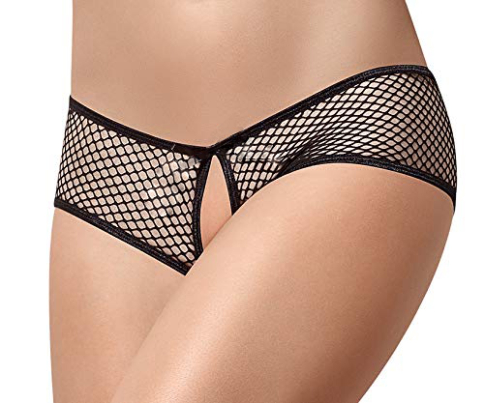 Womens Sheer Mesh Fishnet Panties Crotchless Underwear Thongs Lingerie G-String