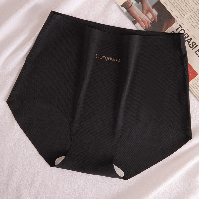 Ladies’ high waisted tight fitting triangle pants without hip compression