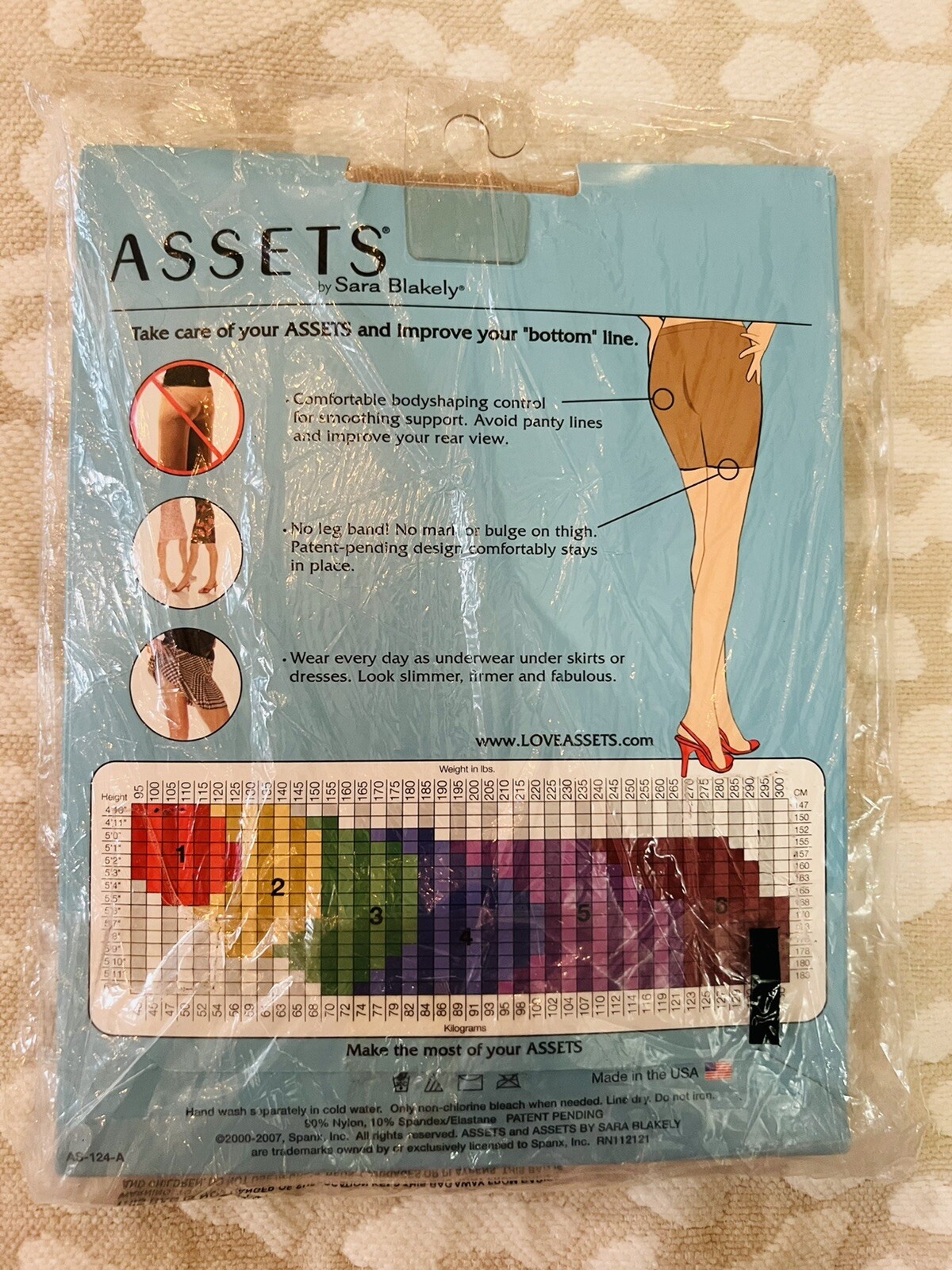 Assets 124 Unbelievable Underwear Nude Size 2 Seamless Mid Thigh Shaper Spanx