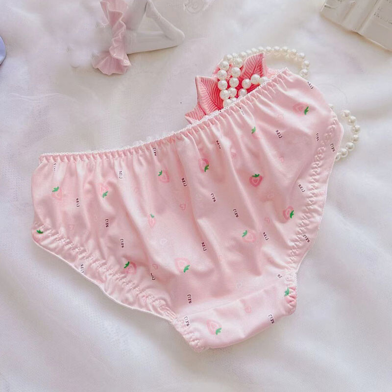 Japanese Students Cute Underpant Panties Briefs School Lolita Sweet Underwear