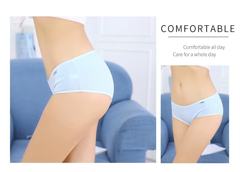 Ladies Cotton Panties Women Briefs Knickers Teens Comfy Underwear Pack of 3/6