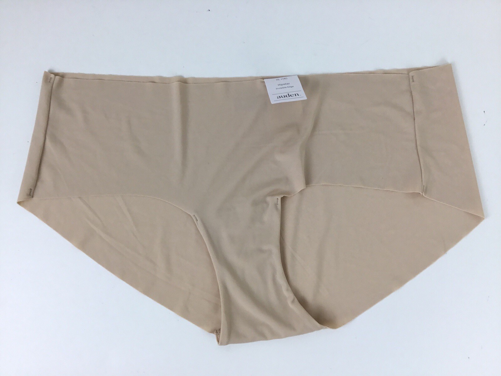Auden Invisible Edge Soft Beige XL (16) Hipster Underwear Pants NWT