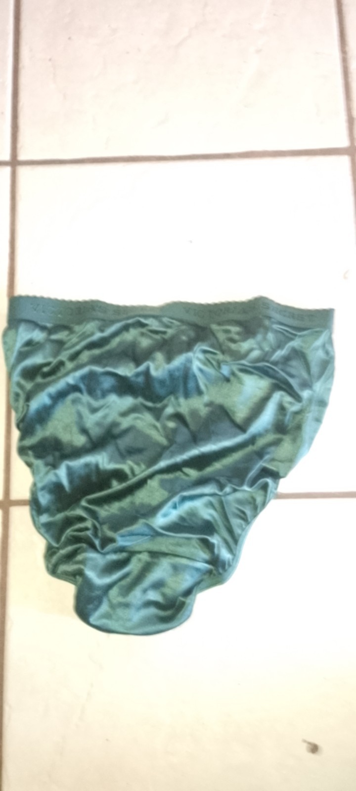Vtg, 90s,Victoria’s Secret, Second Skin Satin, glossy Hi cut Leg Brief Panty,6