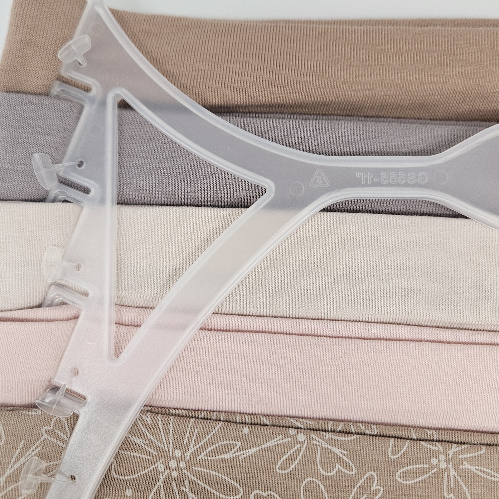 WARNERS 5 Pk Womens S M L XL Dig Free Comfy Cotton Briefs Brown Taupe Beige Pink