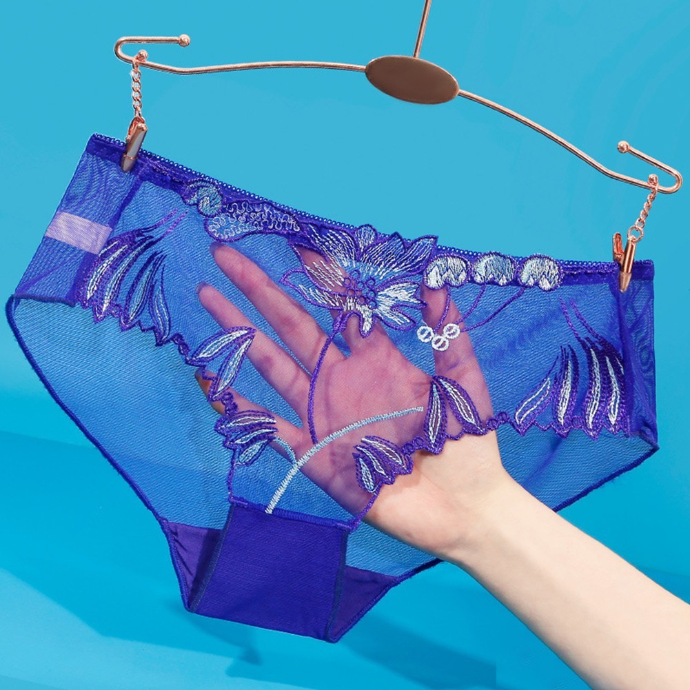Women Briefs Seamless Sexy Transparent Underpants Underwear Breathable