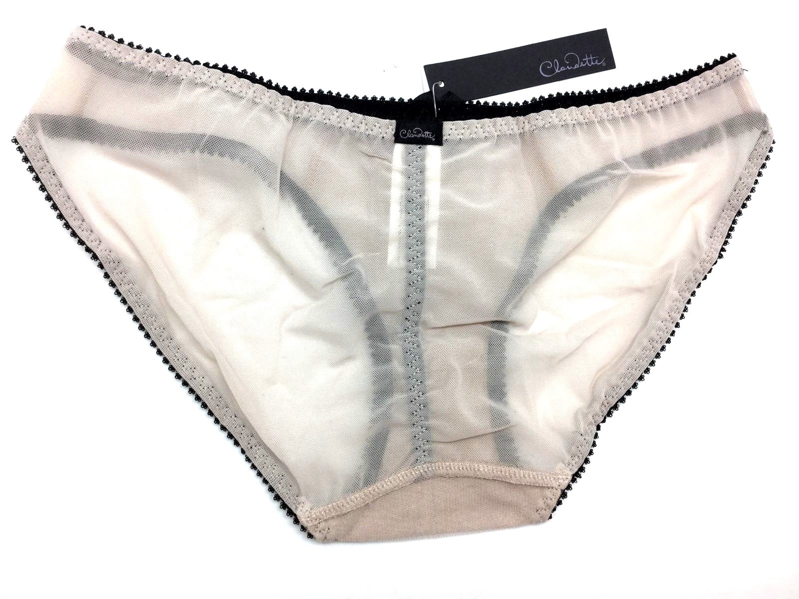 Love Claudette Dessous Mesh Bikini Panty Briefs Lingerie Panties Blondie Black