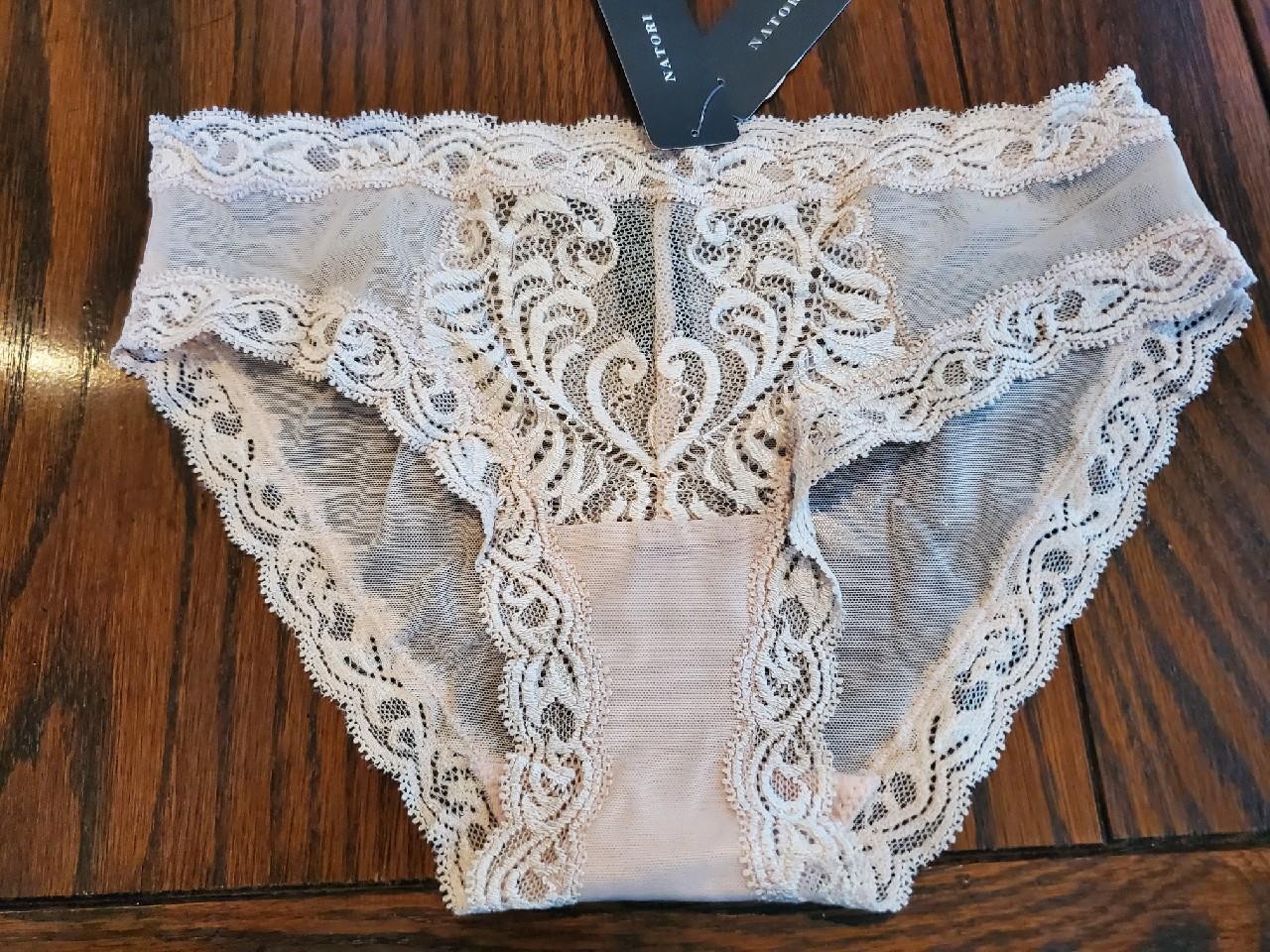 NWT NATORI FEATHERS HIPSTER PANTIES 753023 255 CAMEO ROSE S