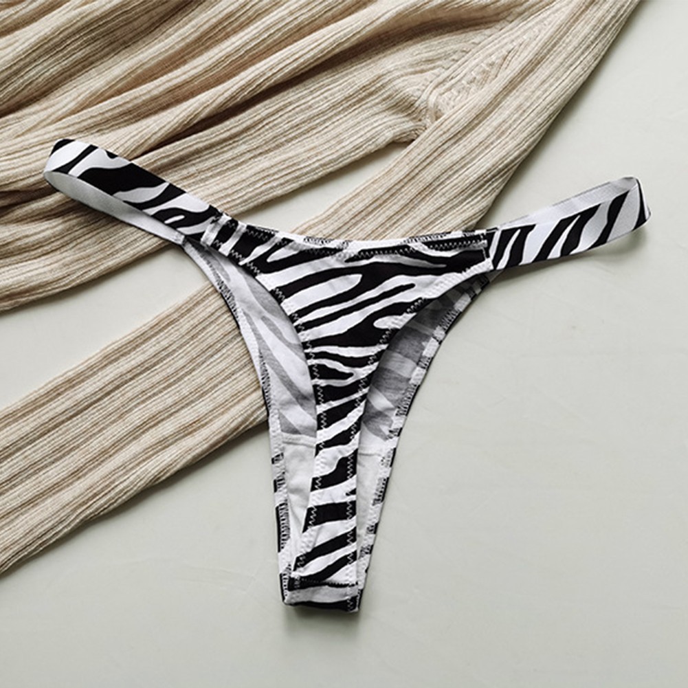 Women’s Sexy Cotton High Cut G String Thongs for lingerie Underwear T Back