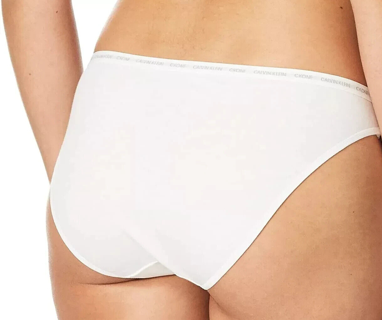 NWT Calvin Klein WOMEN’s(Various) CK One Cotton Single BIKINI QD3785 – White