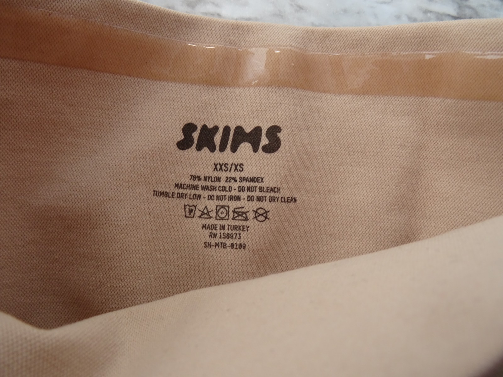 Skims 0109# Seamless Sculpt Mid Waist Brief Shapewear 1-Pack US Size XXS/XS
