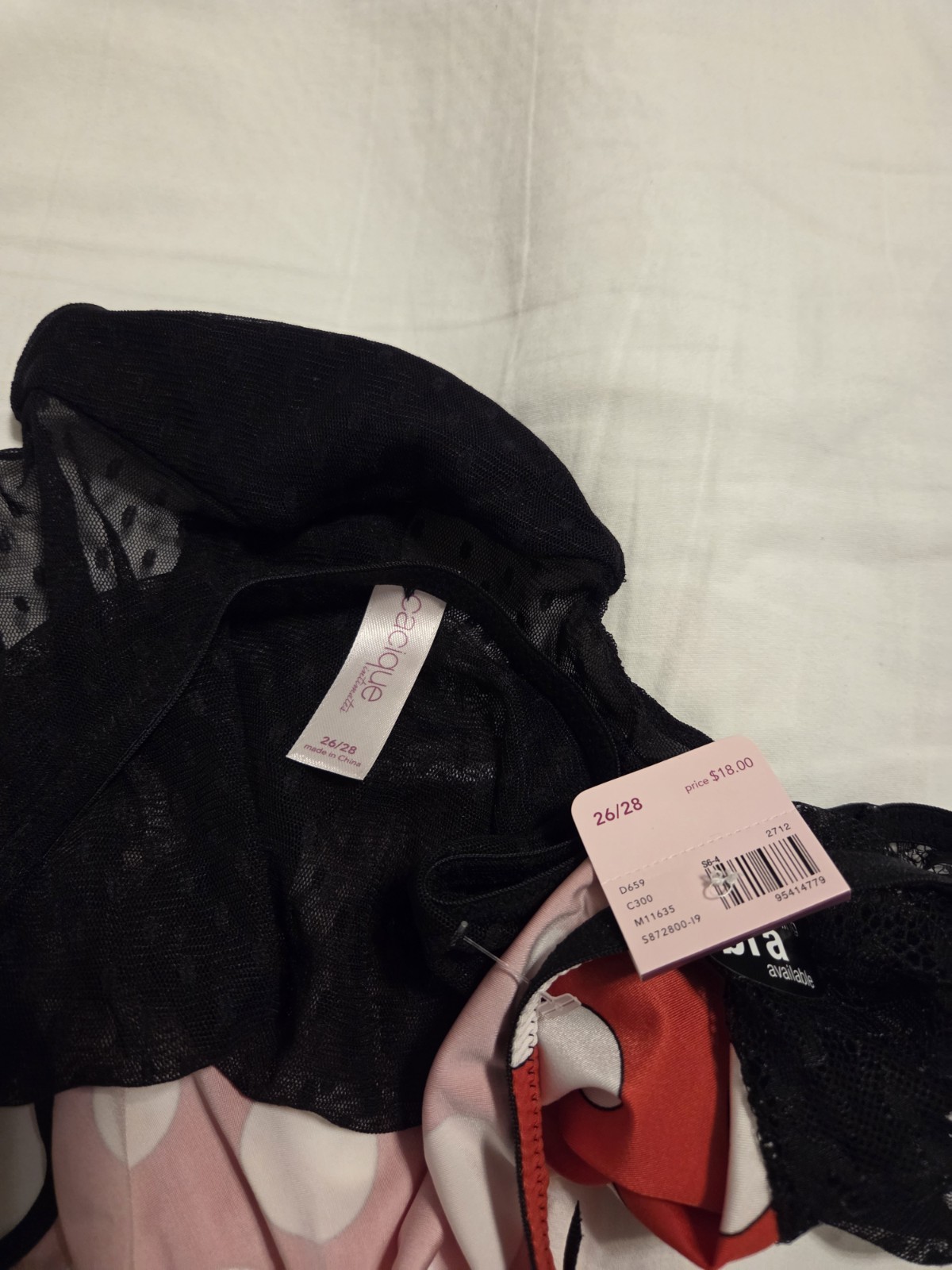NWT Cacique Lane Bryant 26 28 Plus Size 4X Shiny Red Dot Panty