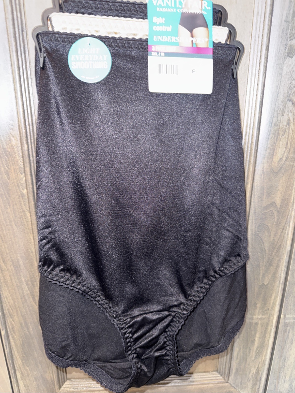 Vanity Fair Radiant Undershapers Brief Panties 3 Pack Sz XXXL/10