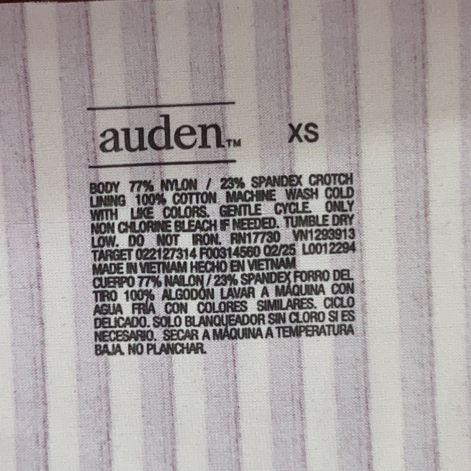 Auden Womens XS Multi Laser Cut Seamless Thong Panty 3 Pack New