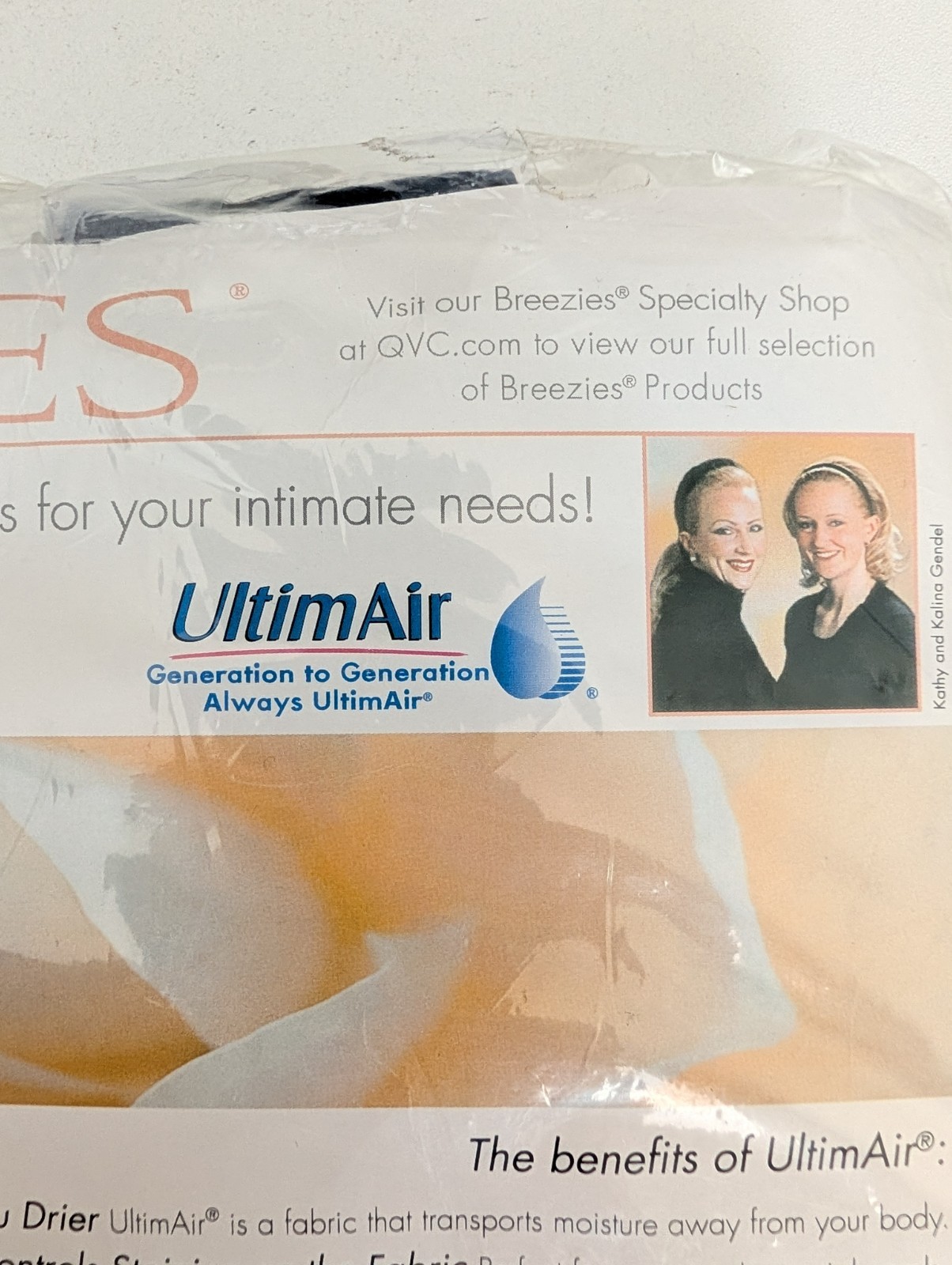 Breezies Set of 4 Nylon Lycra Full Cut Women’s Briefs w/UltimAir Ivory Size 8