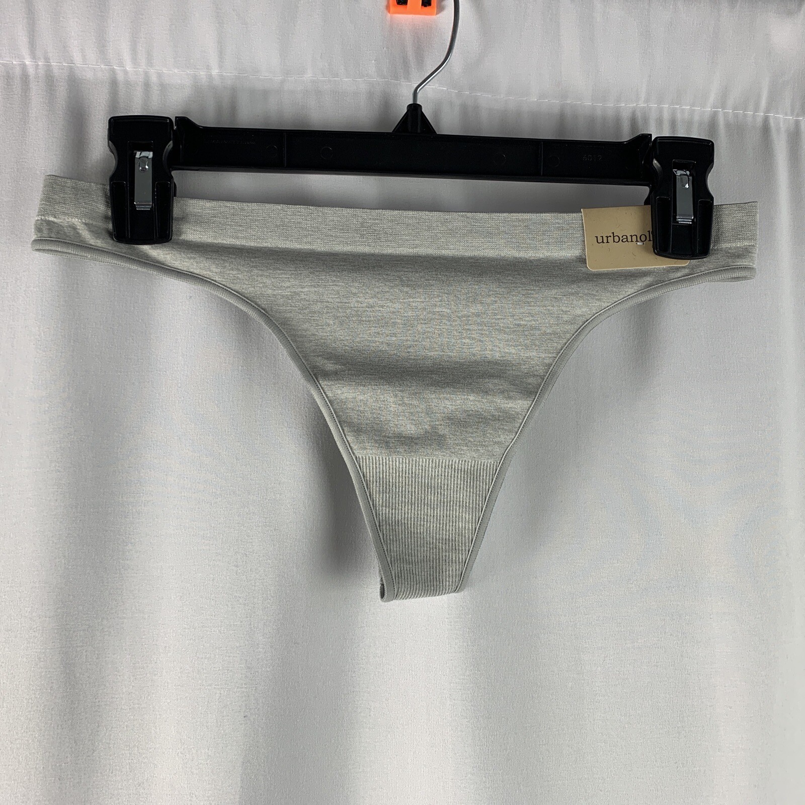 Urbanology Womens High Rise Gray Thong Panties Multiple Sizes