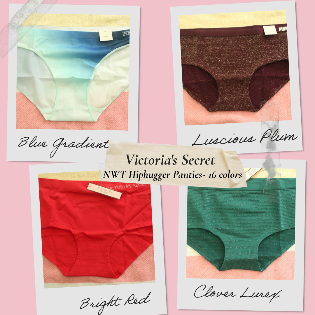 Victoria’s Secret 16 Panties Hiphugger Style Multiple Styles/Colors – Size S NWT