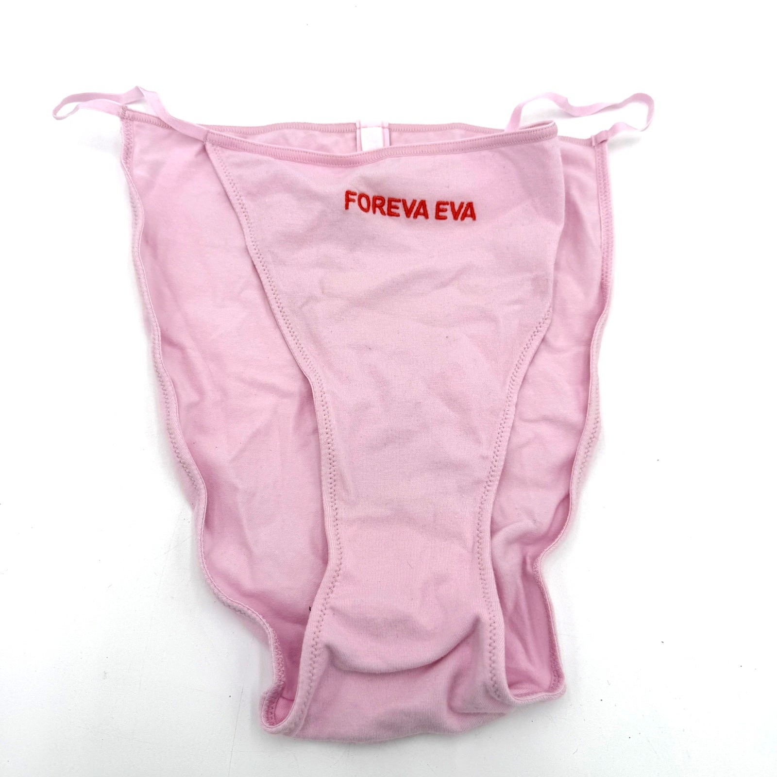 SKIMS Pink “Foreva Eva” Cotton Jersey String Bikini NWOT Size 3X