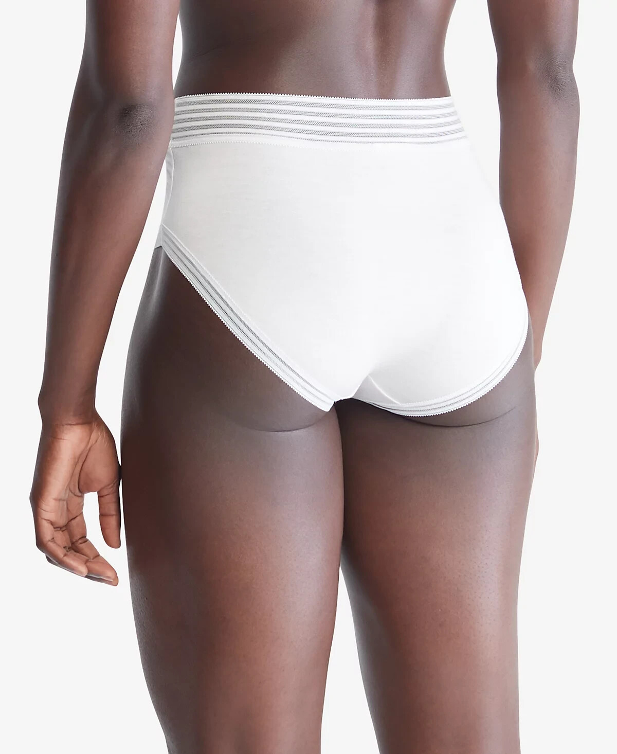 Calvin Klein Ultra Soft High Waist Modern Brief Panty White Women’s S