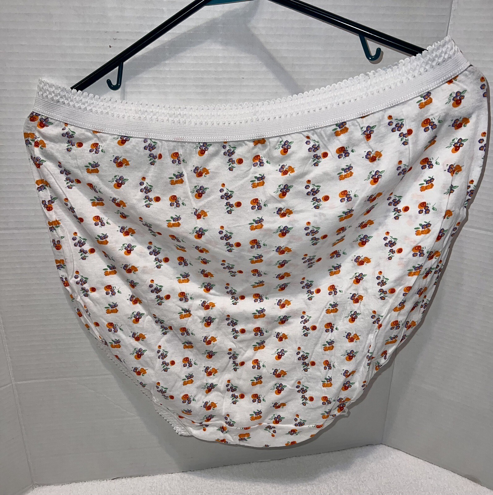 Women Full Coverage Panties Cotton Intimate Fashion By Teri Floral 6pair Size 13
