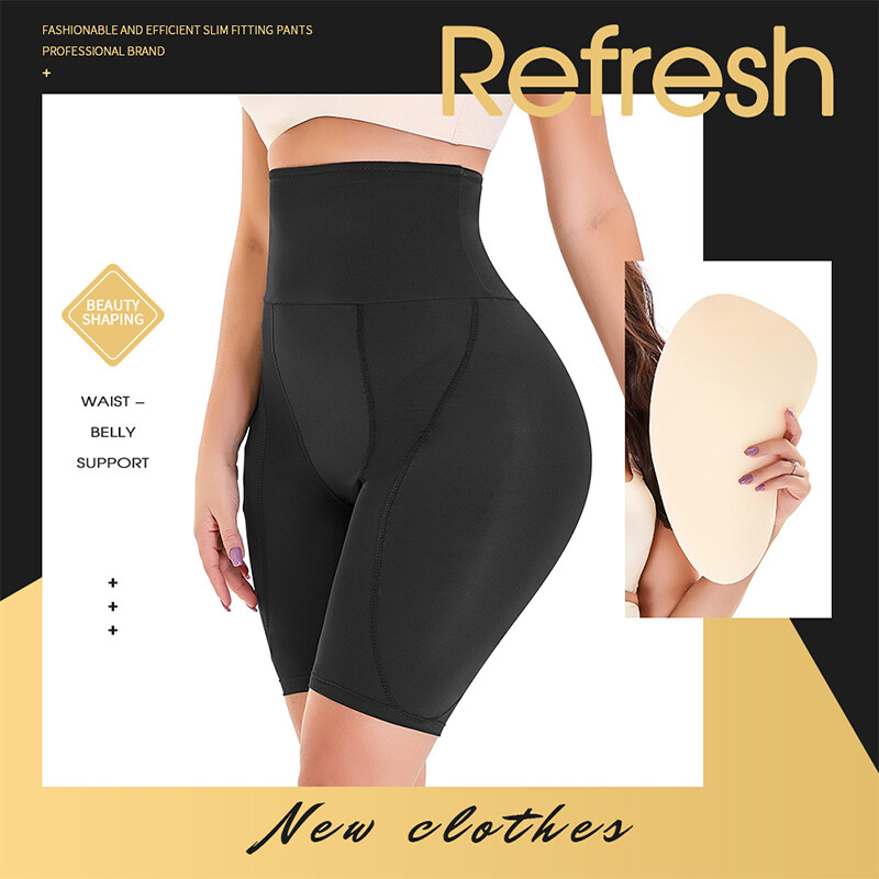 Women’s Breathable Padded Panties Butt Hip Enhancer Shaper Briefs Fake Buttocks