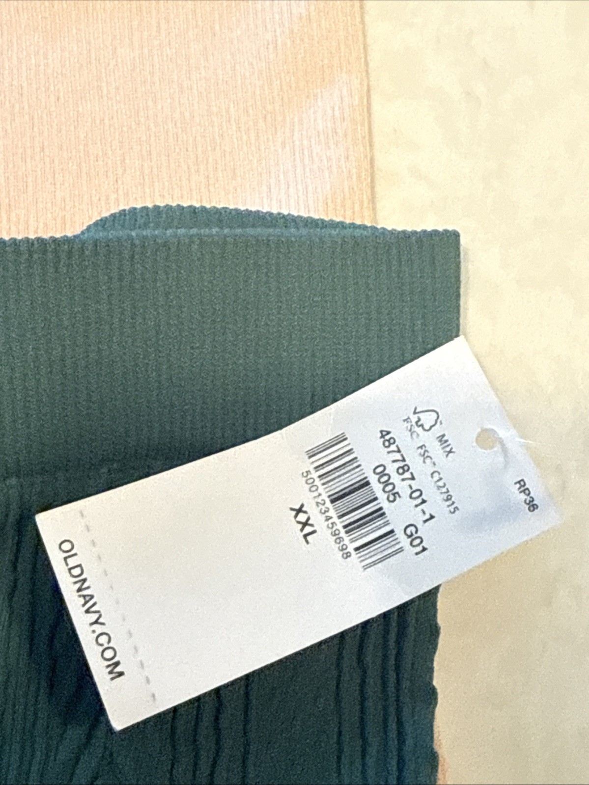 OLD NAVY Mid-Rise Seamless Ribbed Boyshort Underwear, Size XXL, Lot of 2 NWT