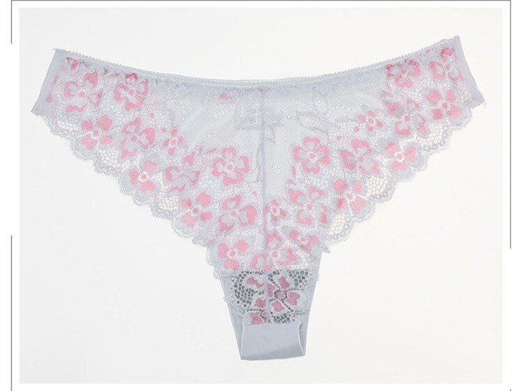 Women Floral Lace Panties Underpant Sexy Briefs Underwear Lingerie Low Rise