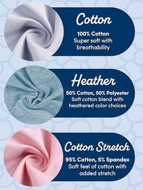 Women’s Eversoft Cotton Underwear Multipacks, Tag Free & Breathable, Availabl…