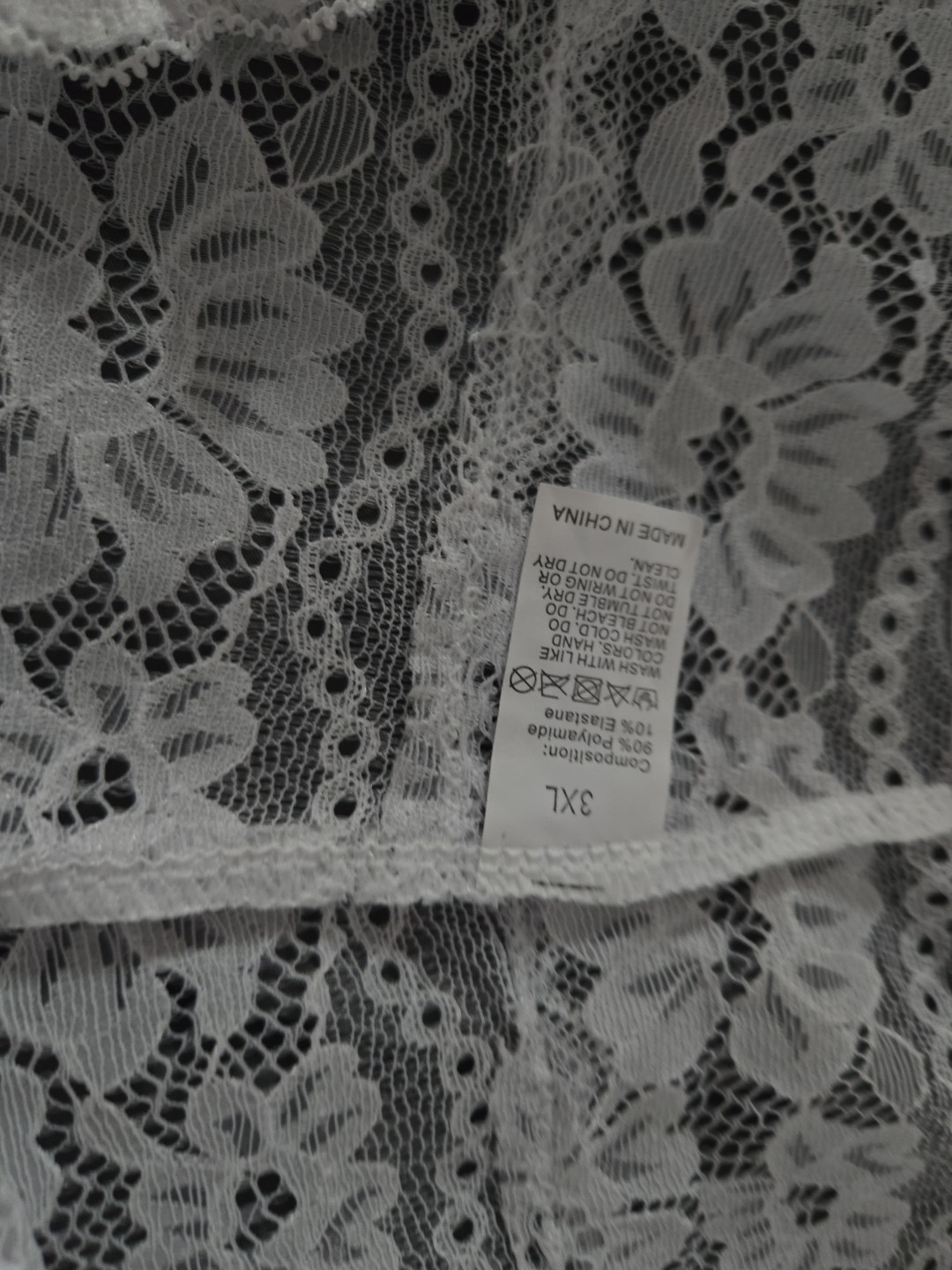3-Pair Womens Cheeky Underwear Panties Nylon Blend All Lace ~ 3XL