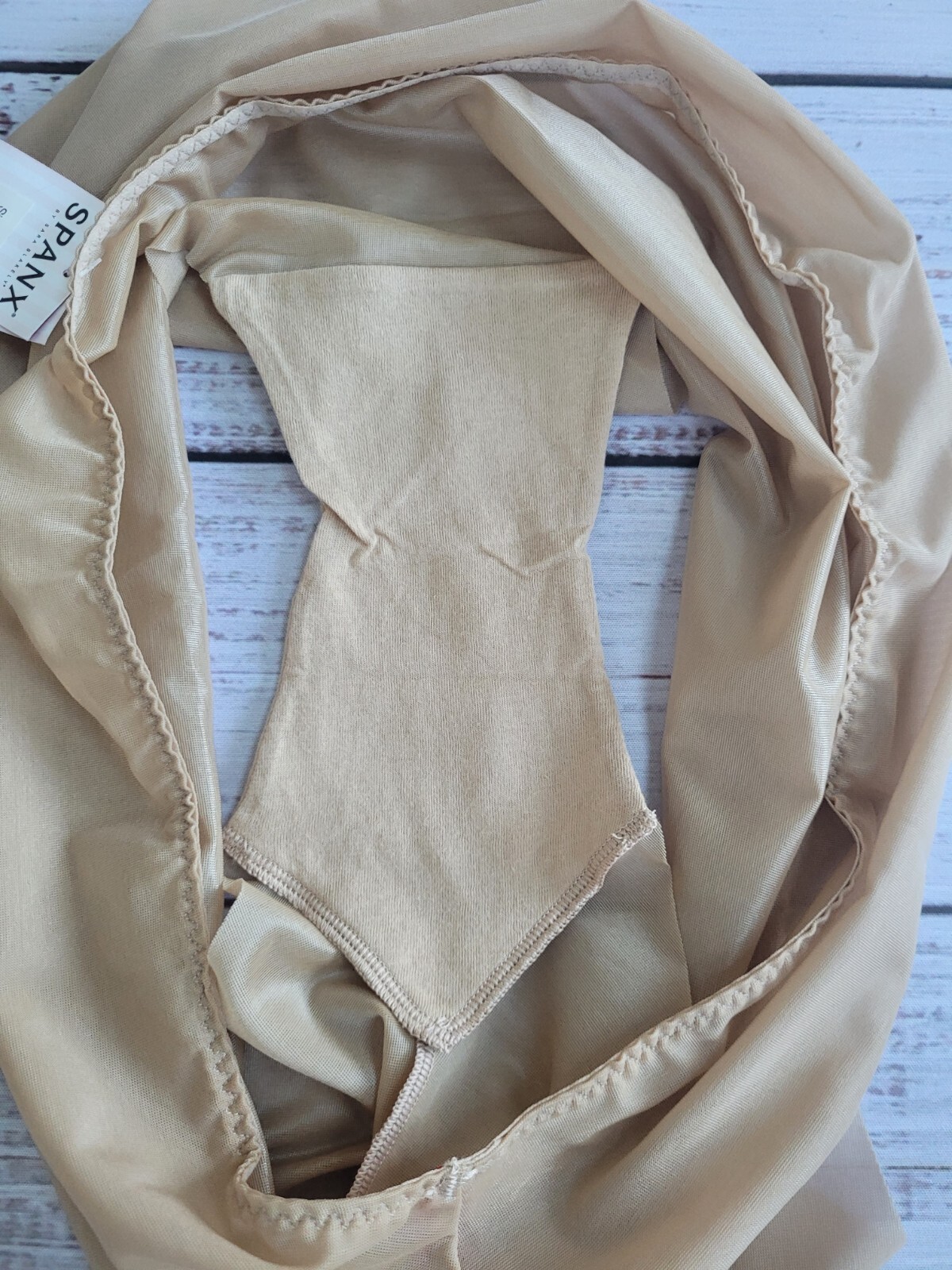 New SPANX By Sara Blakely 3X Nude Skinny Britches Hipster Panty Women