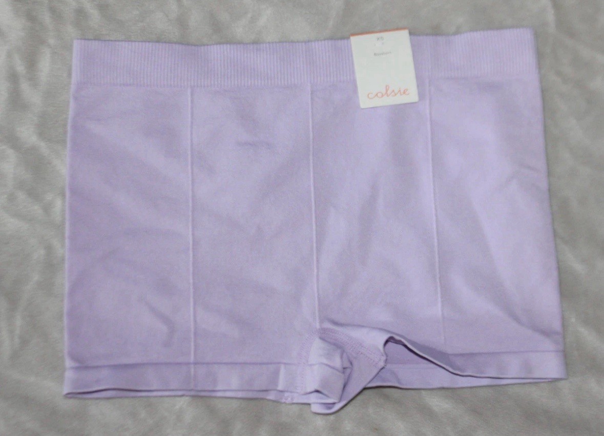 Colsie Women’s Size XS Boyshort Underwear Purple