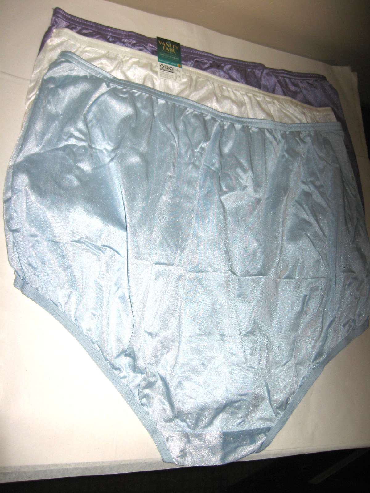 3 Pr. Vanity Fair Perfectly Yours Ravissant Tailored Briefs ~ Size 9/2XL ~ NWT