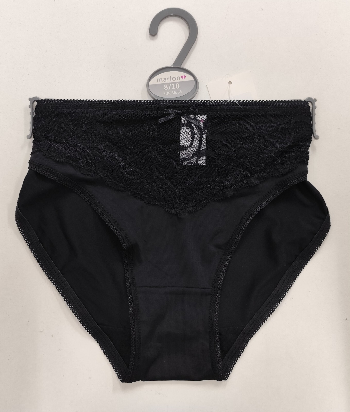 Marlon Ladies Polyamide Lace Bikini Briefs Knickers UK Sizes 8-14