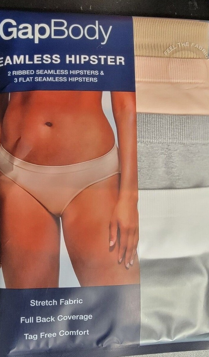 5 Pack GapBody Women’s Seamless Stretch Hipster Underwear Gap MultiColor L XXL
