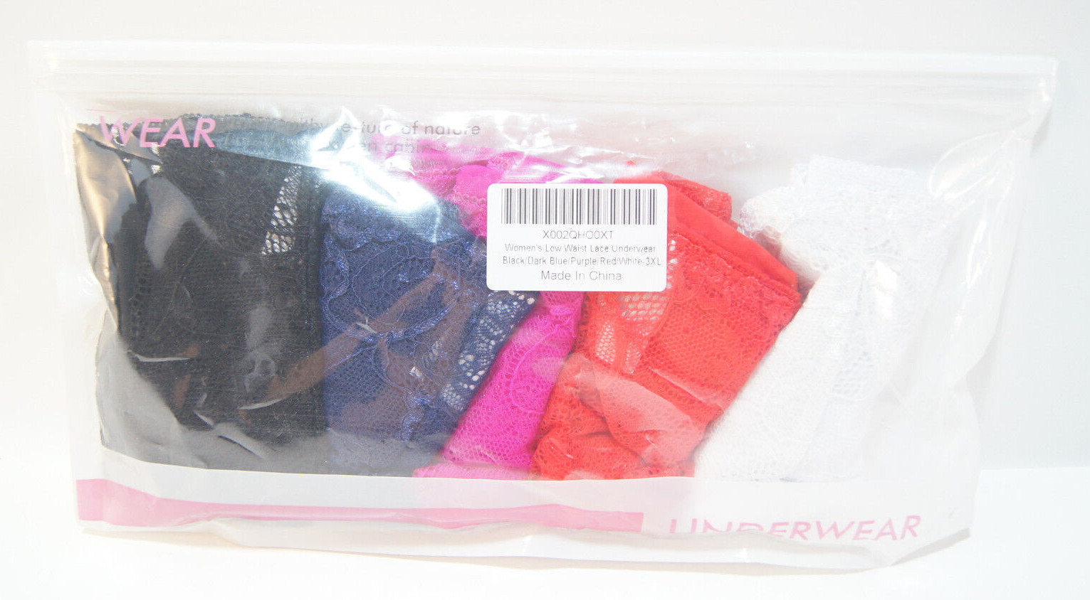 Soft and Cool Women’s Underwear Lingerie Body Wear Cotton 5 Pack – 3XL – New