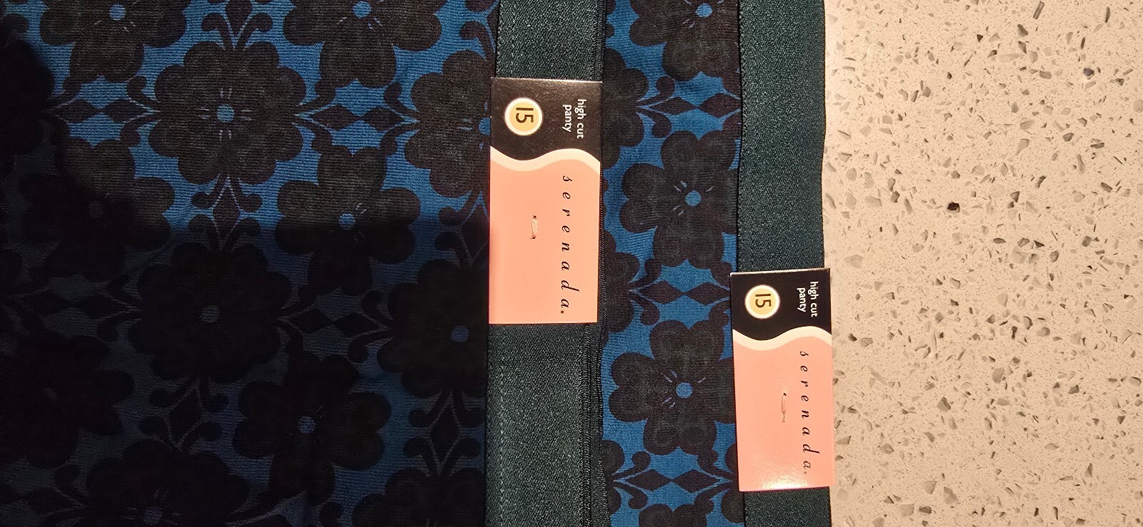 2 Pair, Vintage new Serenada High Cut Pants Size 15