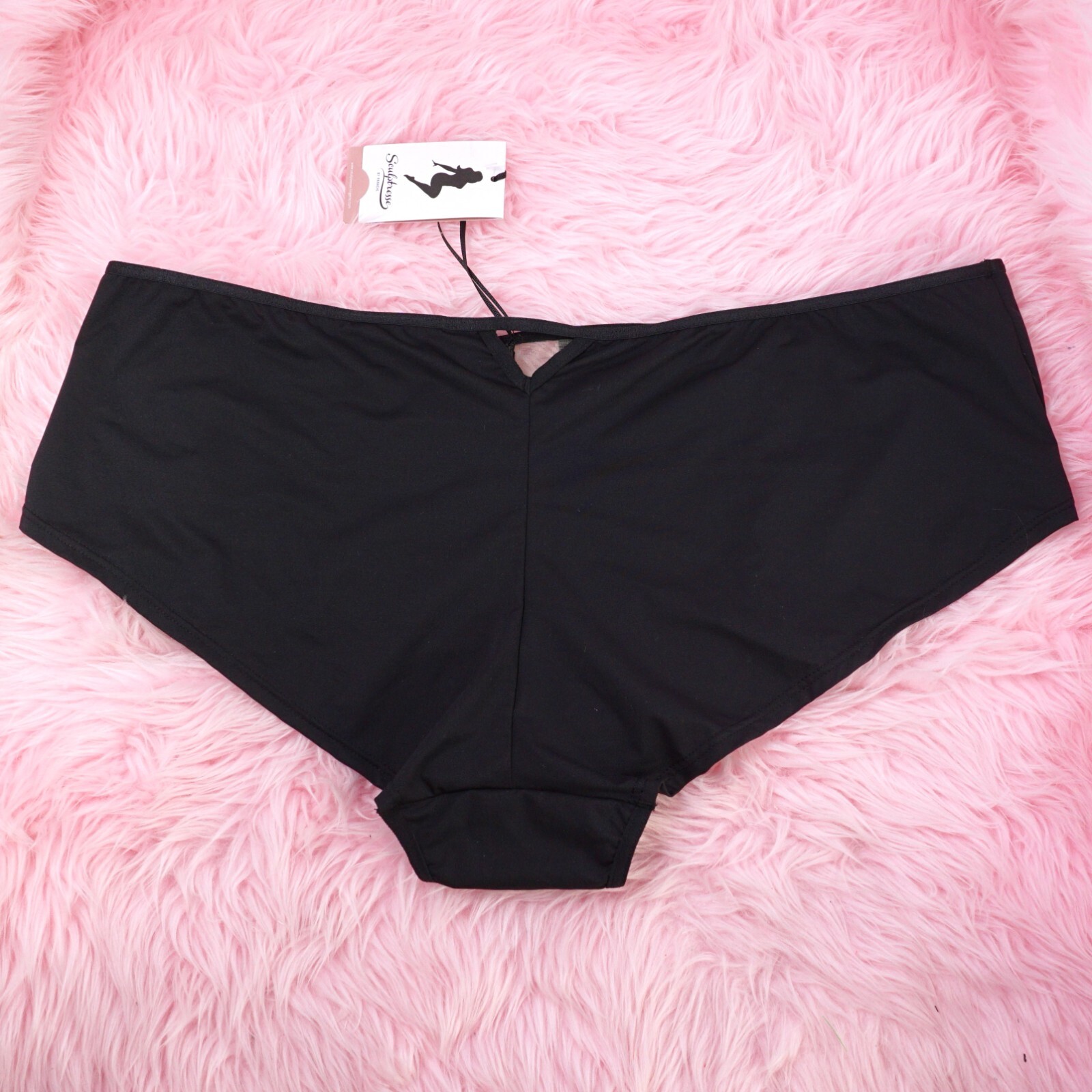 Sculptresse PLUS size panties Midi Brief VTG Style Nylon Tile Print Dionne 3X