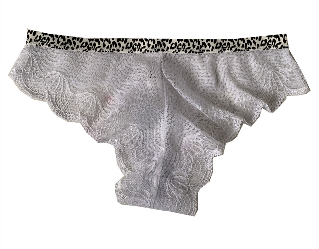 New 5 Women Sexy Bikini Panties Brief Floral Lace Thongs T-Back Underwear(#1750)