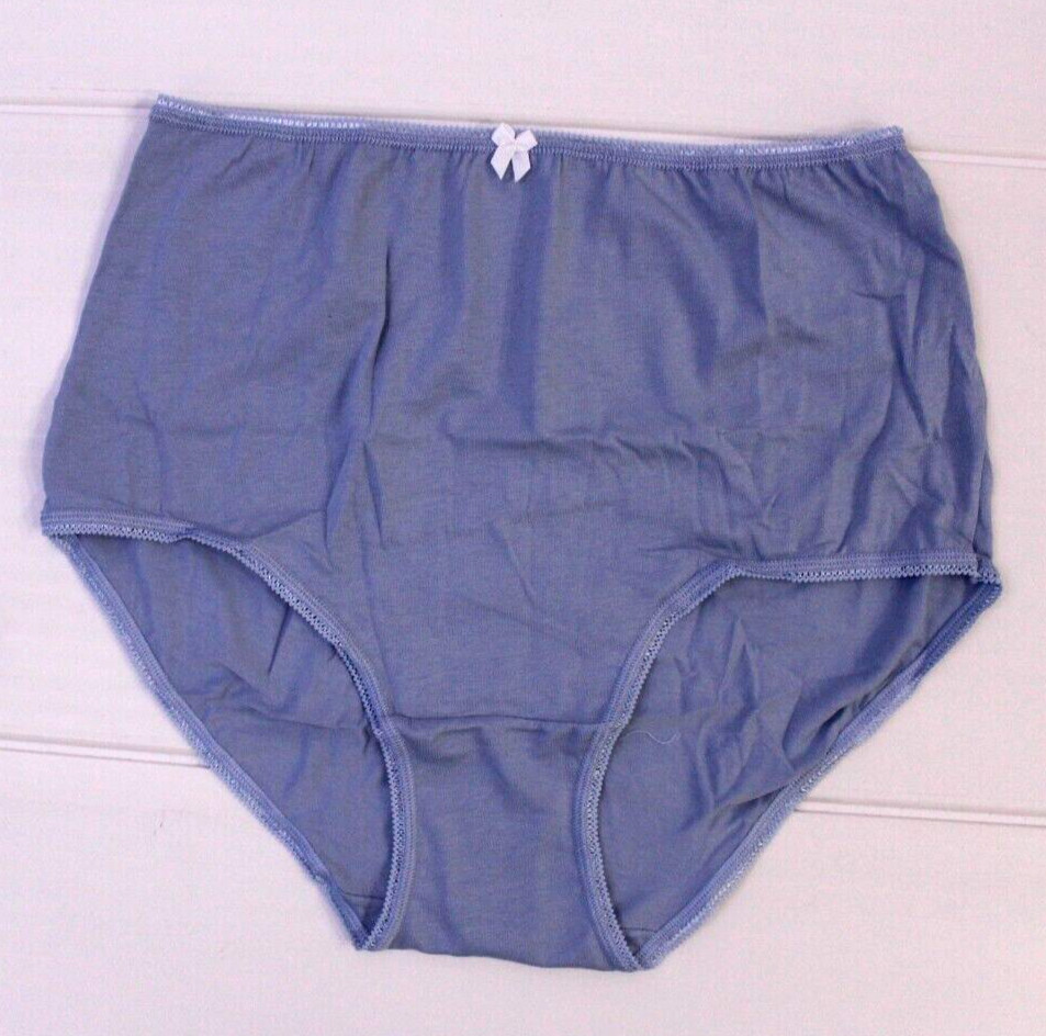 Ex M & S Ladies 5 Pack Cotton Lycra Full Briefs Knickers Underwear Size 10 to 24