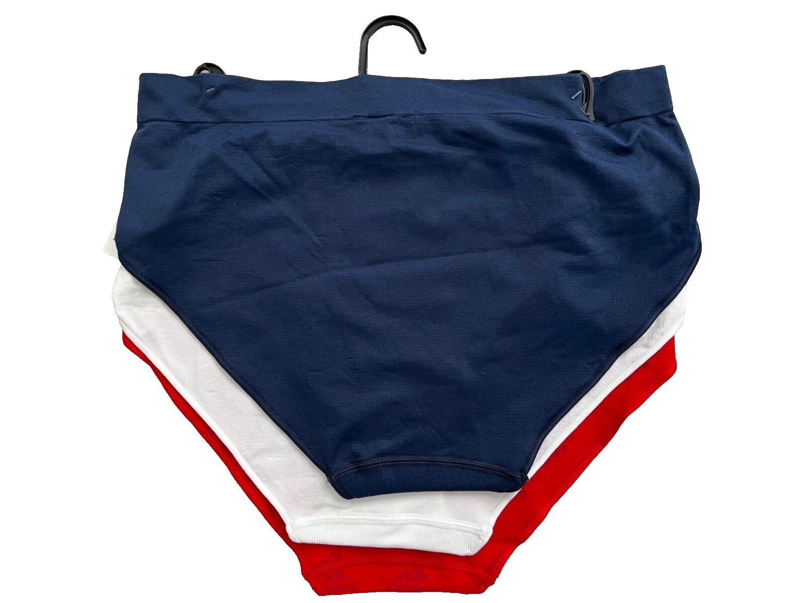 Adidas 4A2H99 3-Pack Underwear Bikini Briefs Red/White/Navy ( XL )