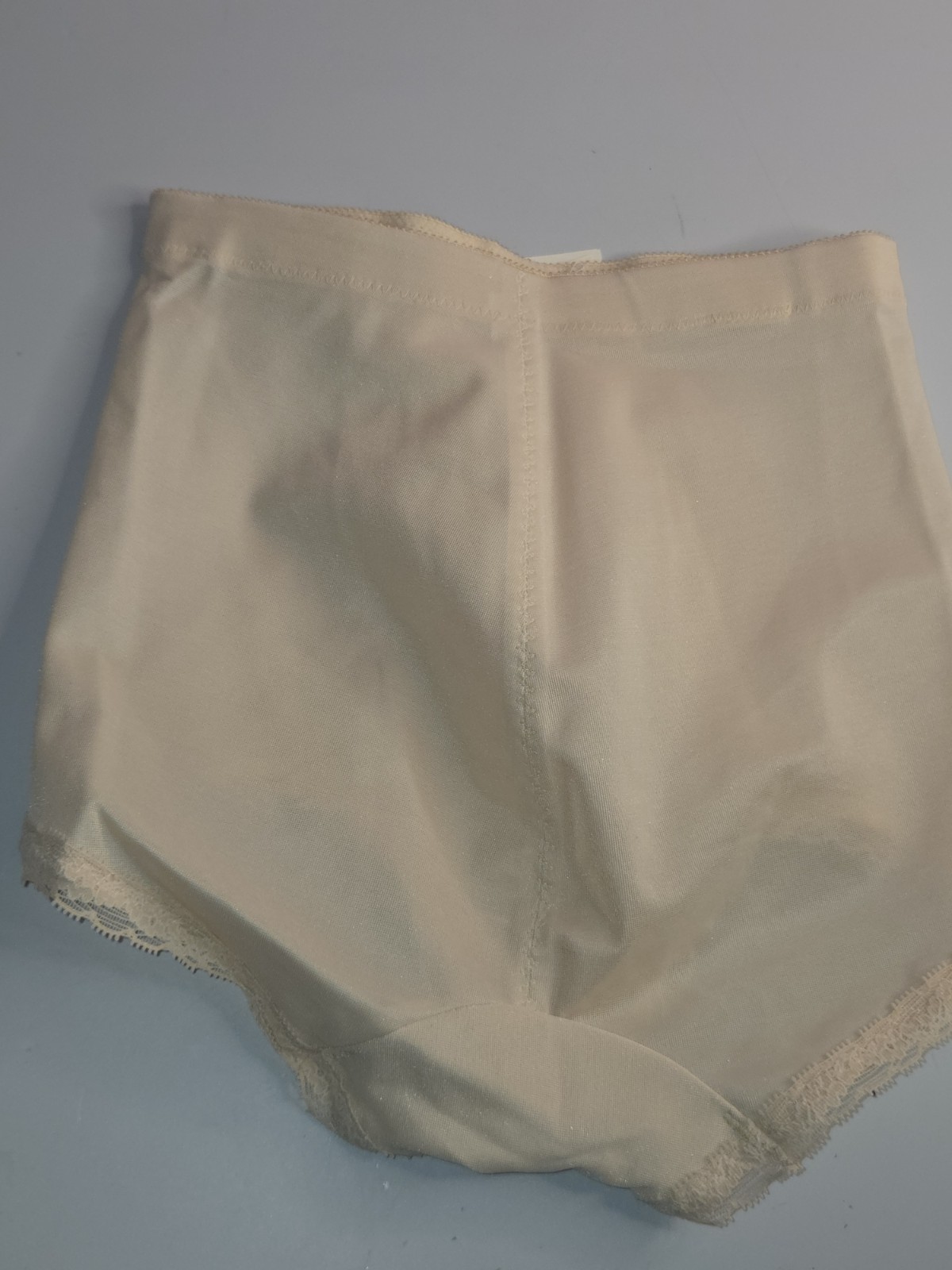 Vintage NWT Adonna Brief Size Small Jc Penney Panties Beige Tulip Panel