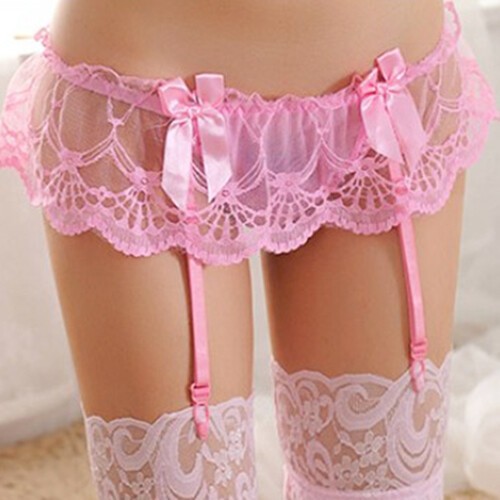 4PCS/LOT Sexy Women Sheer Lace Panties Brief Low Waist Cheeky Underwear Lingerie