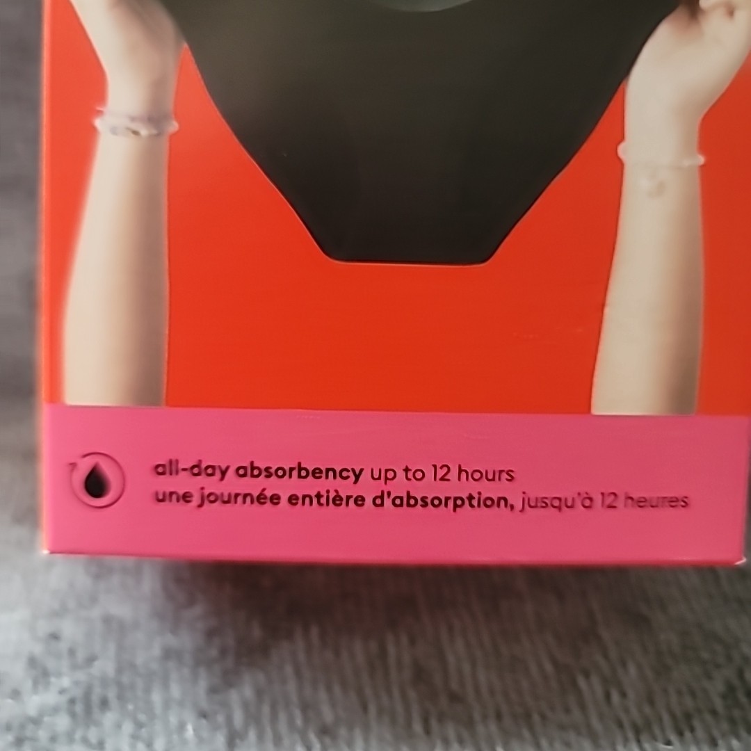Thinx Teens 11/12 Medium Bikini Leakproof Women’s Period Underwear Black